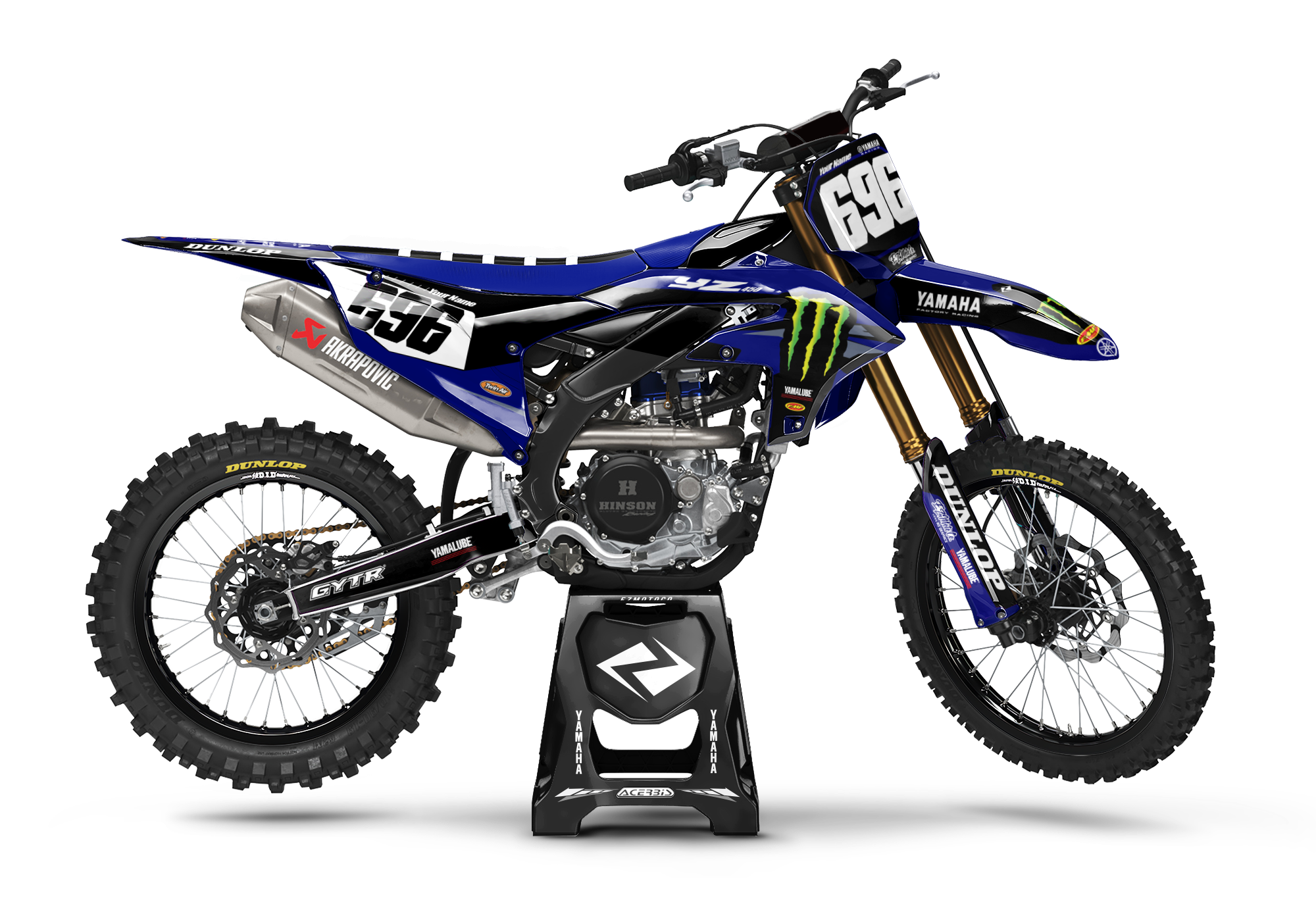 Yamaha Factory Yamaha graphics kit